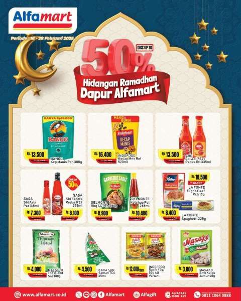 Promo Alfamart Jelang Ramadan 16-28 Februari 2025