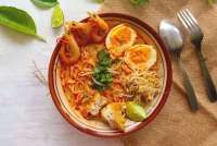 Resep Laksa Khas Jepara Berkuah Kental, Lengkap dengan Topping Udang Jerbung
