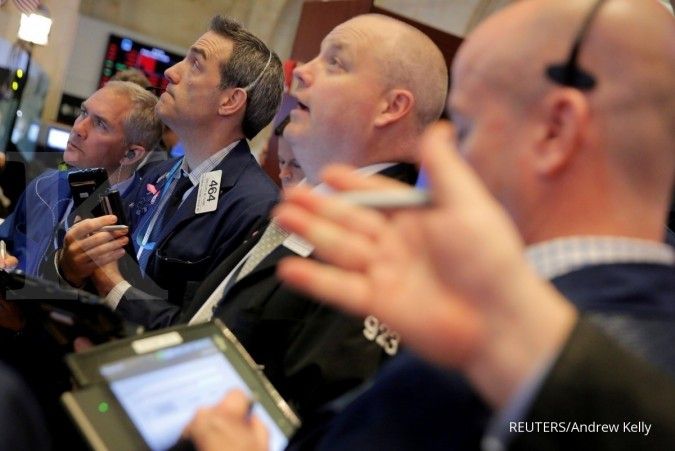 Akhirnya Wall Street turun lumayan setelah kenaikan bunga fed fund