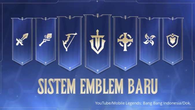 Inilah Daftar Emblem Mobile Legends Versi Revamp, Lengkap dengan Penjelasan Talen