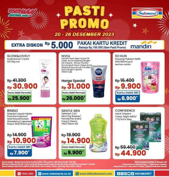 Promo JSM Indomaret Terbaru 22-24 Desember 2023