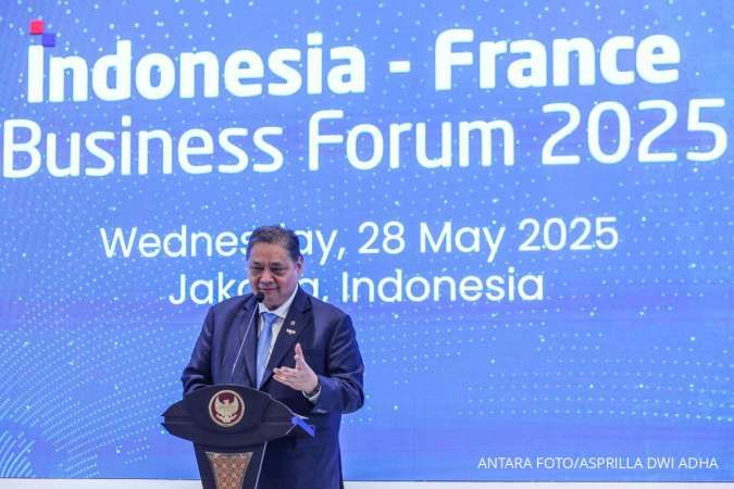 Di Hadapan Pemerintah dan Pengusaha Prancis, Airlangga Desak Penyelesaian IEU-CEPA