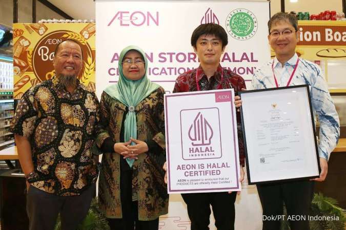 AEON Telah Mendapatkan Sertifikat Halal