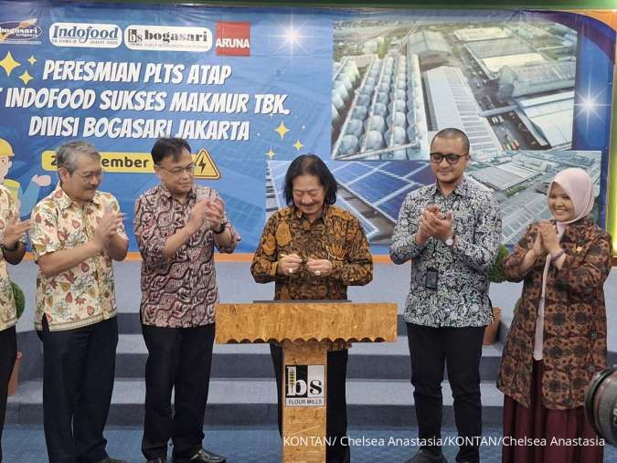 Perluas Portofolio EBT, Indofood (INDF) Operasikan PLTS di Pabrik Bogasari Jakarta