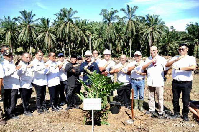 PTPN IV PalmCo Rekor Tanam Ulang Tercepat Nasional, Perluas PSR Pola Off Taker Aktif