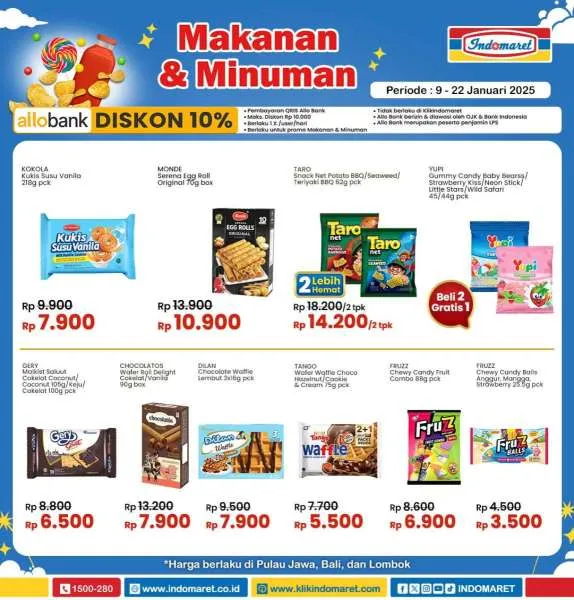 Promo Indomaret Super Hemat Periode 9-22 Januari 2025