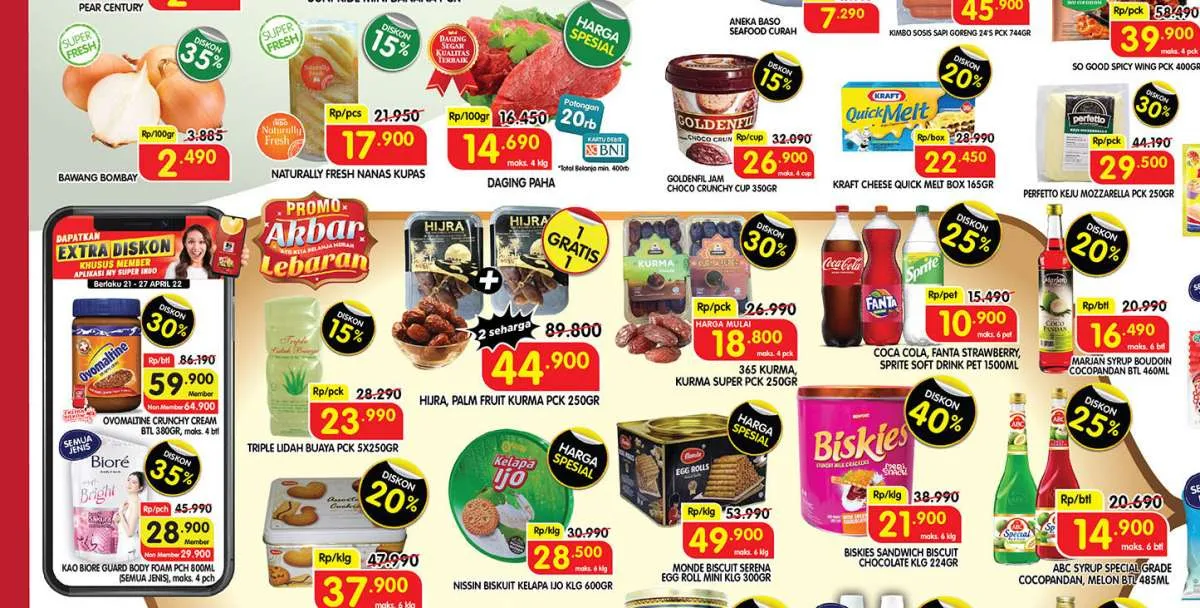 Promo JSM Superindo di 23 April 2022, Potongan Harga untuk Buah hingga Daging
