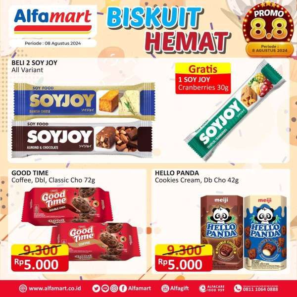 Promo 8.8 di Alfamart 8 Agustus 2024