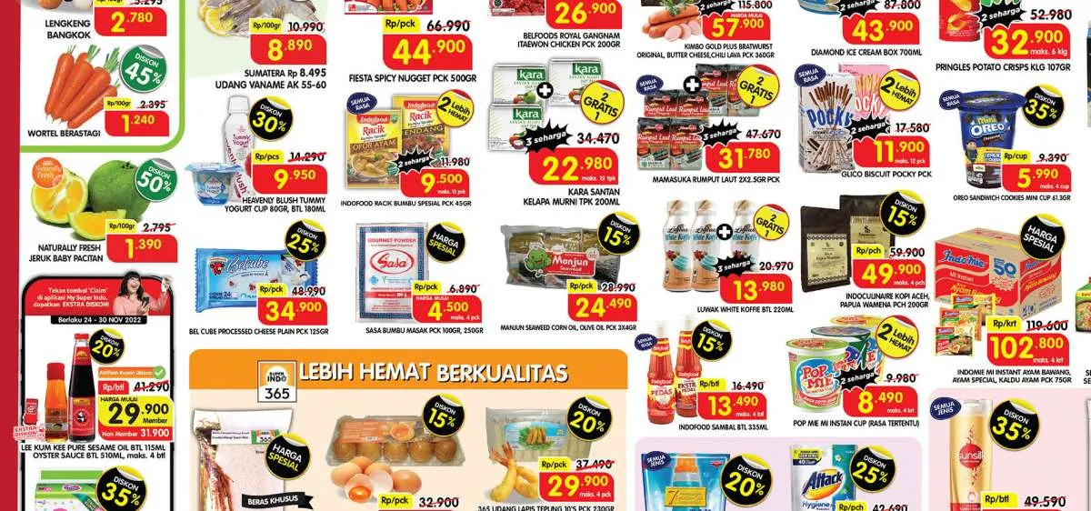 Harga Promo Superindo Hari Ini 29 November 2022, Katalog Belanja Murah Terbaru