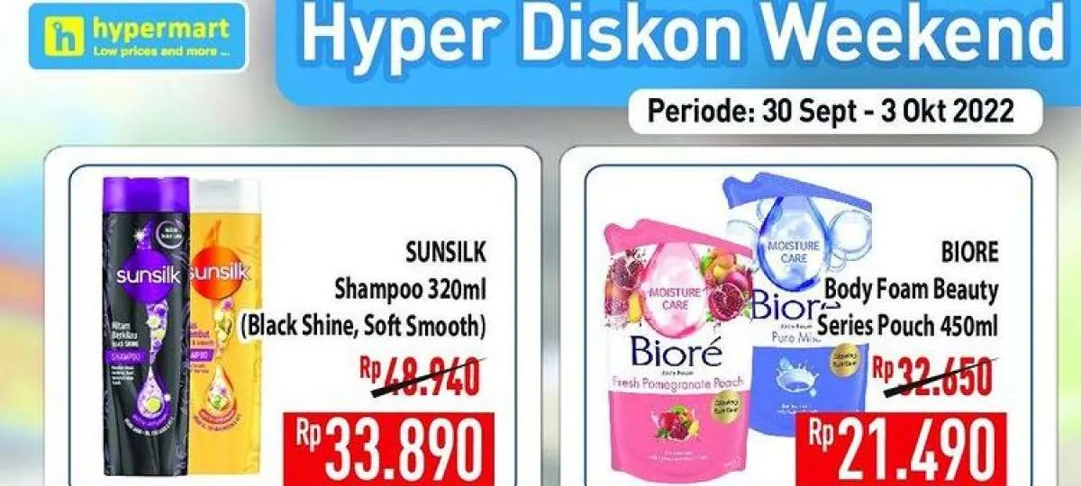 Promo JSM Hypermart Terbaru di Akhir September 2022, Promo Selama 4 Hari