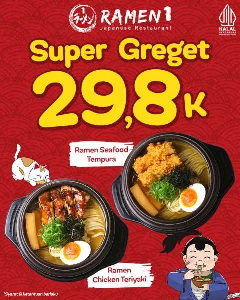 Promo Ramen 1 Super Greget Ramen