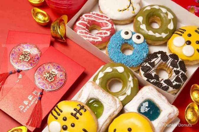 Promo Dunkin Donuts 19-23 Januari 2022, Beli 12 Donat Rp 100.000 via Ojek Online
