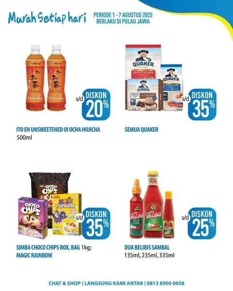 Promo JSM Hypermart Hyper Diskon Weekend Periode 1-4 Agustus 2025