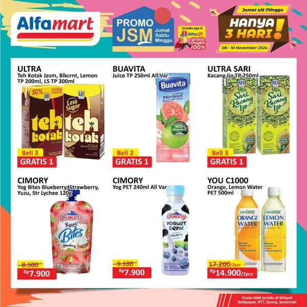 Promo JSM Alfamart Weekend 8-10 November 2024