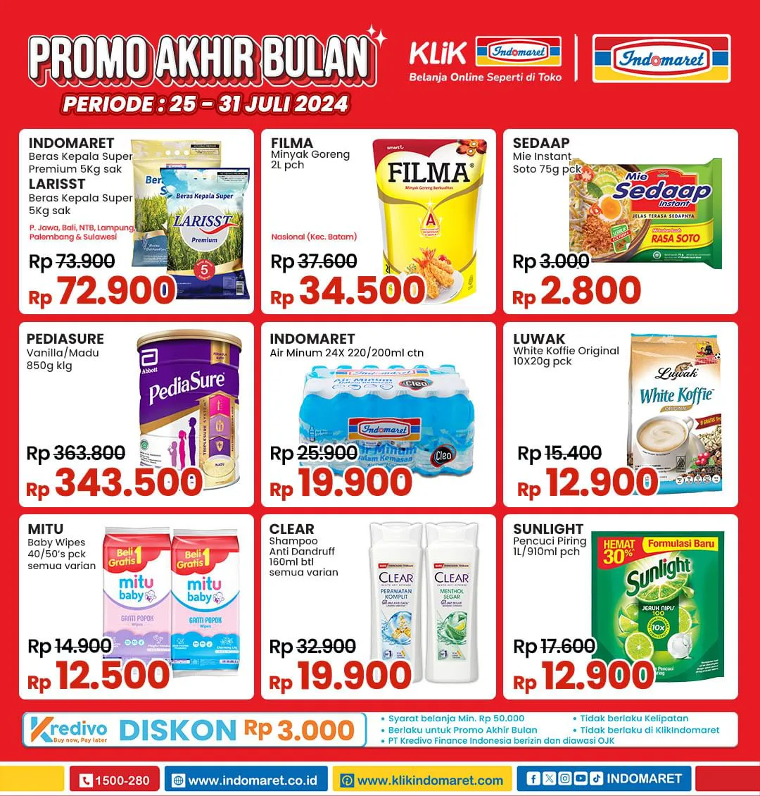 Promo JSM Indomaret Periode 26-28 Juli 2024