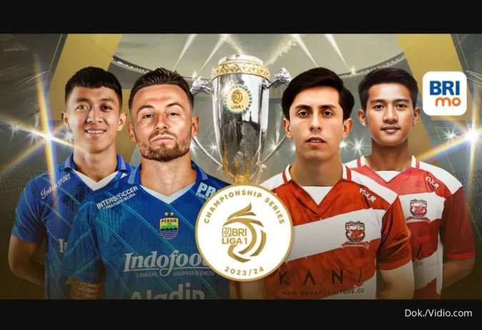 Jadwal & Link Streaming Persib vs Madura United, Final Championship BRI Liga 1