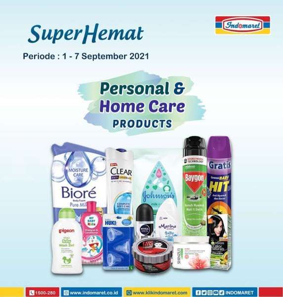 Promo Indomaret Super Hemat 1-7 September 2021, Awal Bulan Potongan Harga Lumayan!