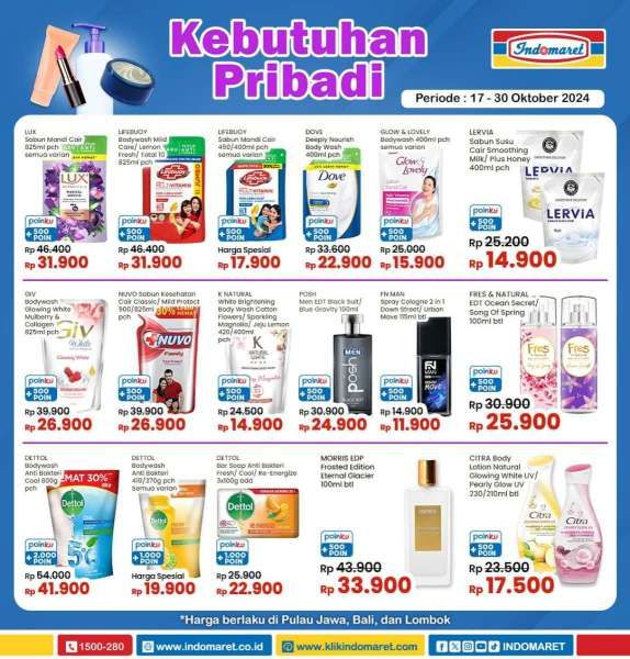 Promo Indomaret Super Hemat 17-30 Oktober 2024