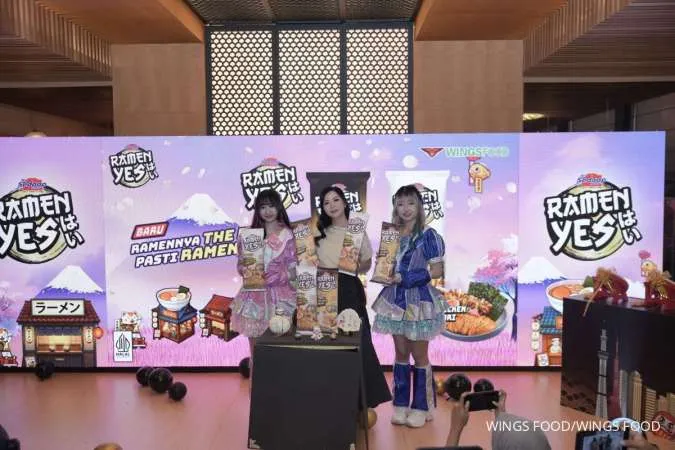 Wings Food Luncurkan Ramen YES, Ramen Instan Premium Harga Rp 3.000-an
