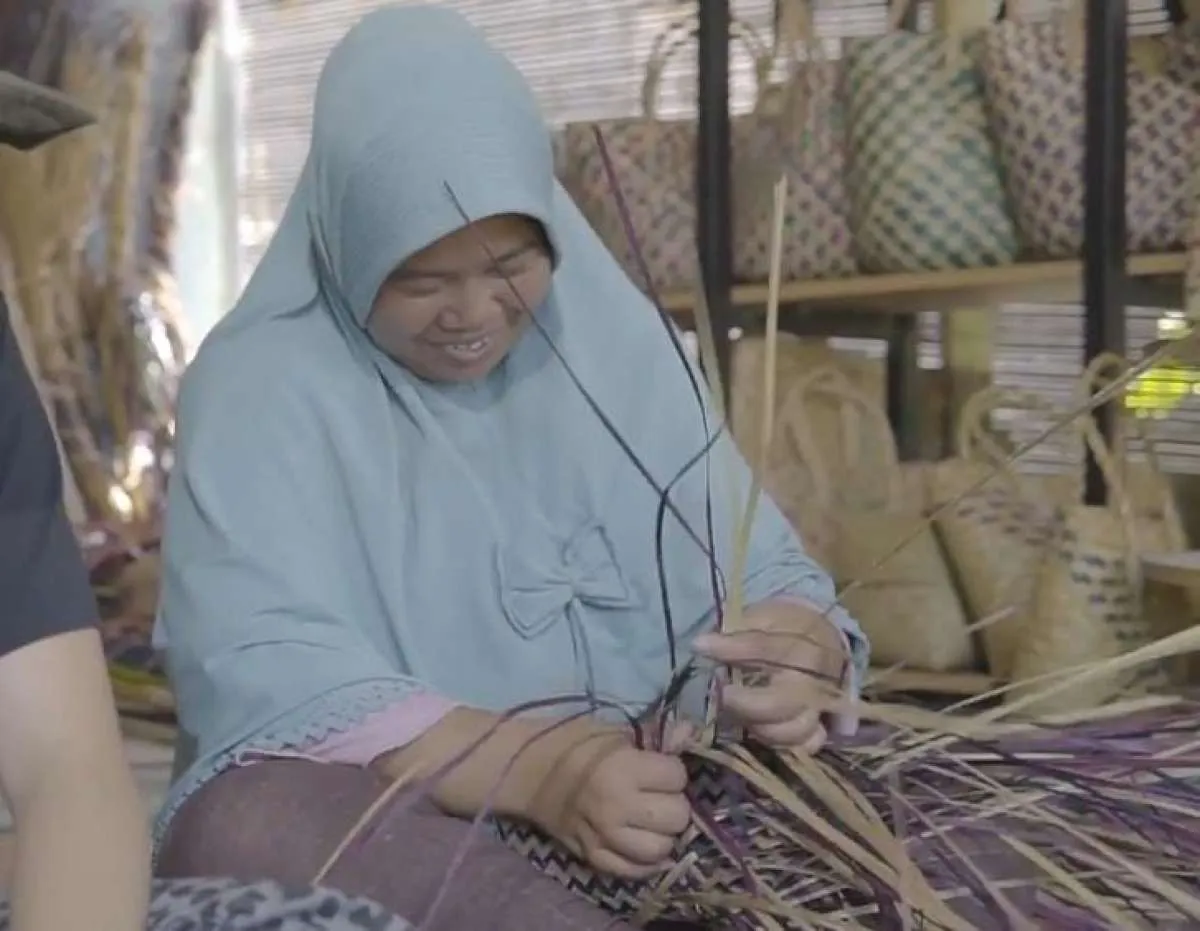 Tingkatkan Ekonomi, PNM Dorong Nasabah Manfaatkan Rumput Purun 