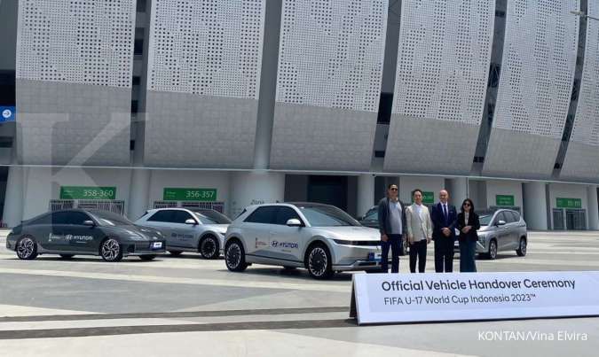 Hyundai Serahkan 148 Kendaraan Operasional FIFA U-17 World Cup Indonesia 2023