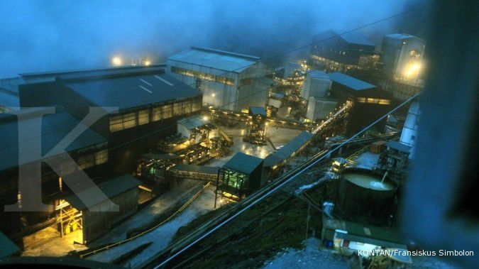 Tahun 2014, Freeport mulai bangun smelter