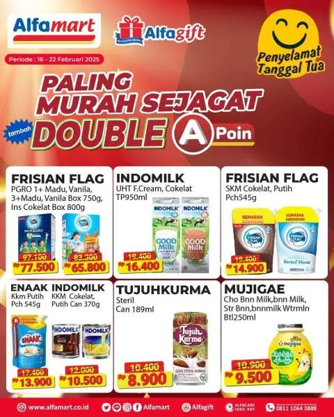 Promo Alfamart Paling Murah Sejagat Periode 16-22 Februari 2025