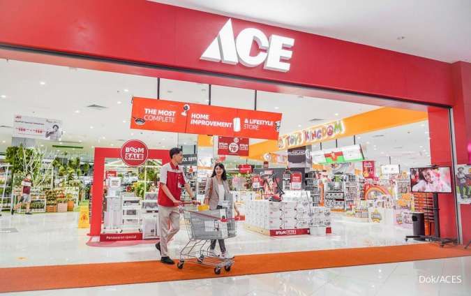 Laba Bersih Ace Hardware (ACES) Naik Tipis Terbantu Penurunan Beban Keuangan