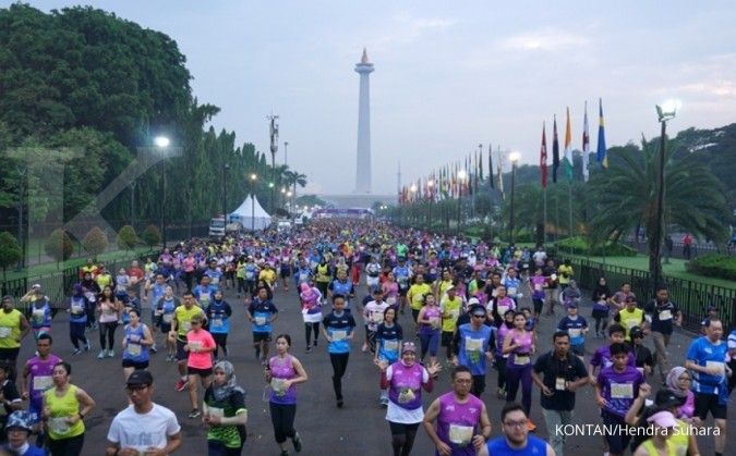 Jakarta Marathon 2017 terburuk di 5 tahun terakhir