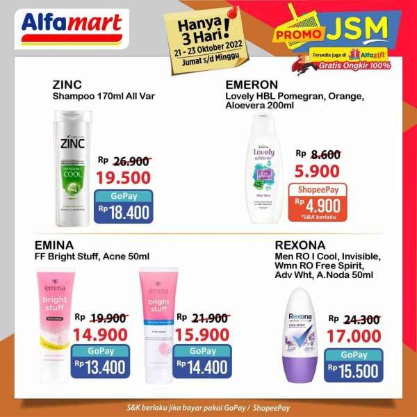 Katalog Promo JSM Alfamart Terbaru 21-23 Oktober 2022