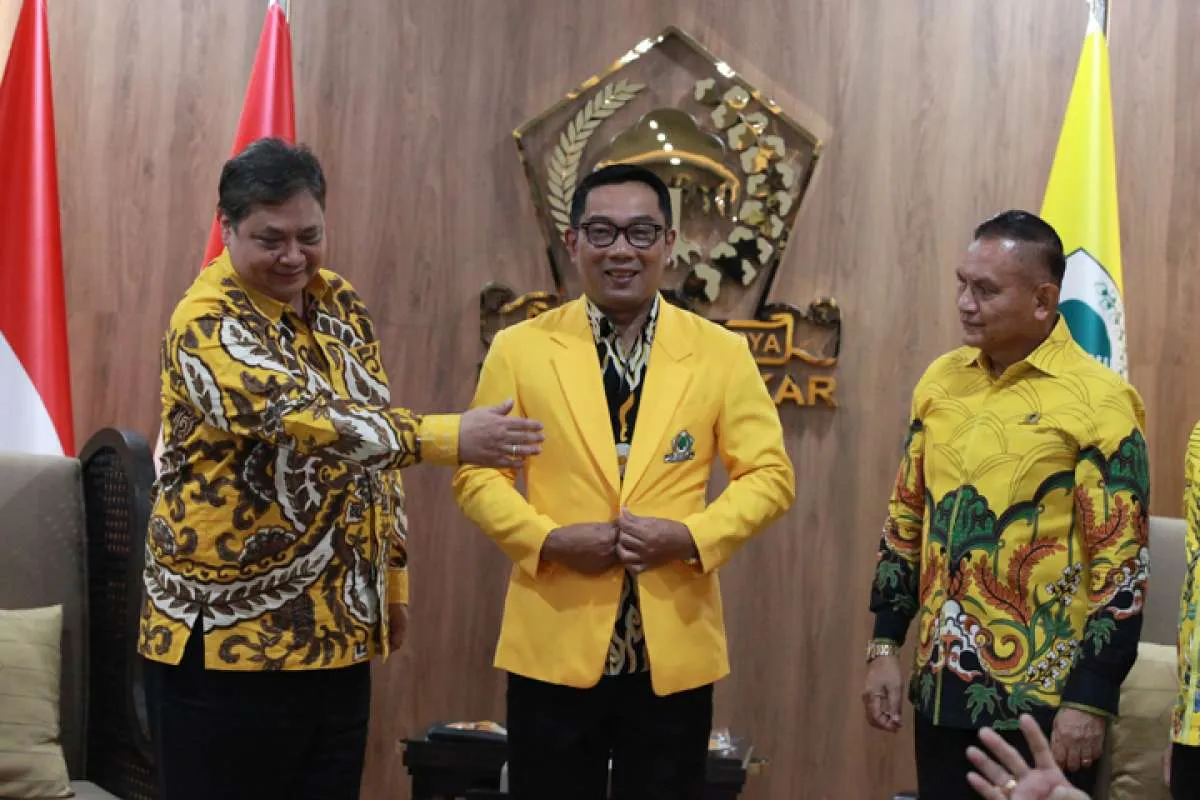 Bergabung dengan Golkar, Ridwan Kamil Diharapkan Kerek Suara dari Jawa Barat