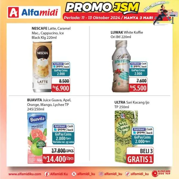 Promo JSM Alfamidi Periode 11-13 Oktober 2024