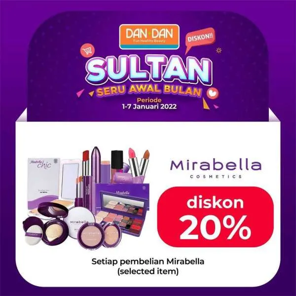 Promo DAN+DAN Sultan (Seru Awal Bulan) 1-7 Januari 2022