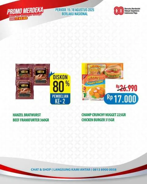 Promo Merdeka Hypermart Periode 15-18 Agustus 2025