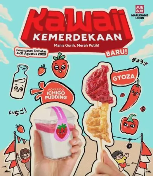 Promo Marugame Udon Kawaii Kemerdekaan
