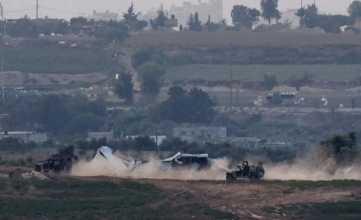 Pasukan Hamas Mulai Menyerang Armada Tank Israel