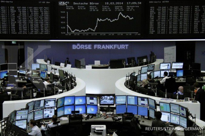 Bursa Eropa menguat ditopang kinerja emiten