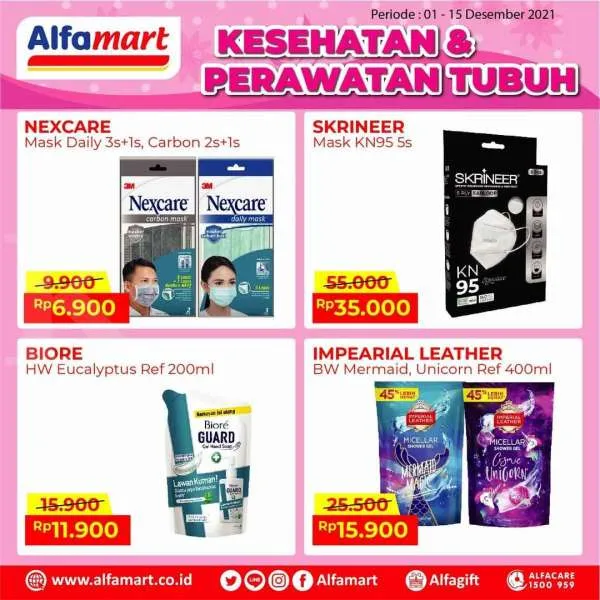 Promo Alfamart Edisi Kesehatan & Perawatan Tubuh