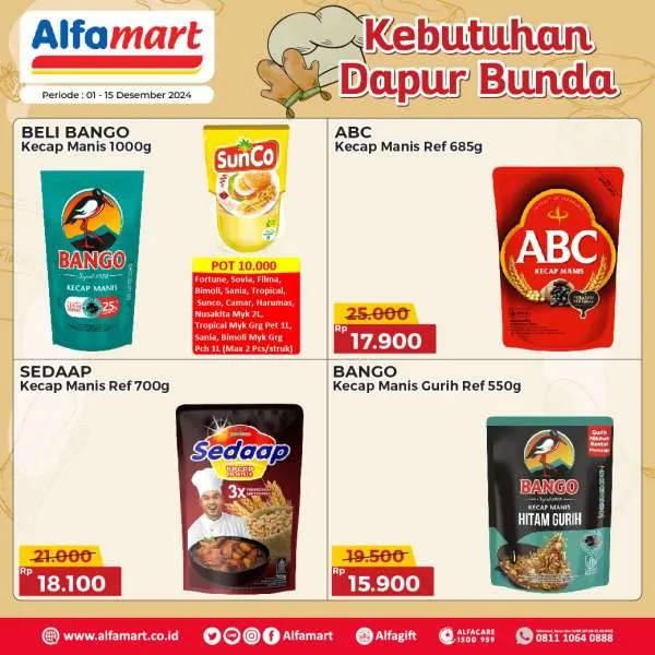 Promo Alfamart Kebutuhan Dapur Periode 1-15 Desember 2024