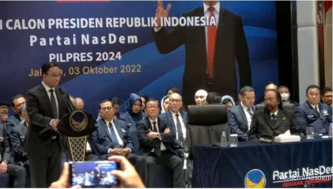 NasDem Party Endorses Outgoing Jakarta Governor for 2024 Presidential Race