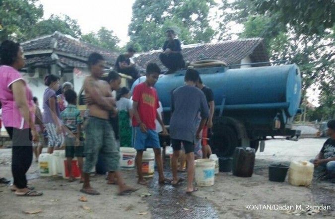 Ribuan warga Garut kesulitan air bersih