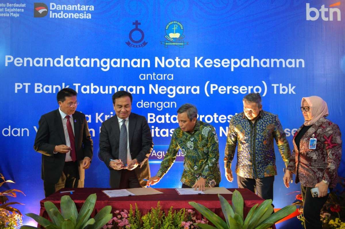BTN Siap Layani Transaksi Perbankan 6,5 Juta Jemaat HKBP