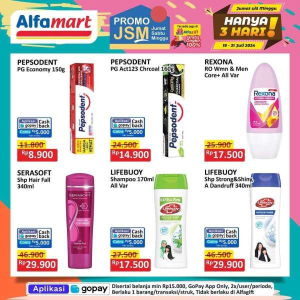 Promo JSM Alfamart Weekend 19-21 Juli 2024