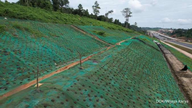 WIKA: Kawasan Jalan Tol IKN 3B Ditanami 100 Jenis Pohon Endemik Jawa
