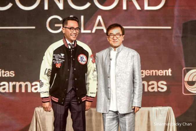 Jackie Chan Hadiri Acara Sinarmas Wealth Concord Gala