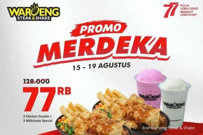 Promo Merdeka Waroeng Steak Mulai Rp 17.000 Berlaku 15-19 Agustus 2022