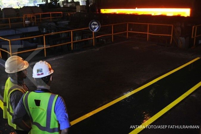 Krakatau Steel (KRAS) mulai operasikan pabrik Hot Strip Mill 2