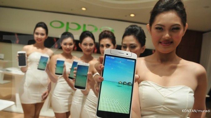 Oppo masuk posisi keempat smartphone di dunia