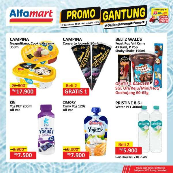 Promo Alfamart Gantung 25 Desember 2024-1 Januari 2025