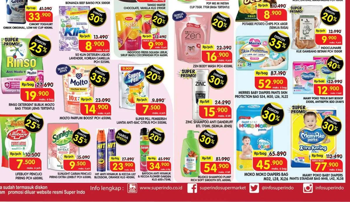 Promo Superindo Sampai 15 Februari 2024, Beli 2 Lebih Hemat Berakhir Hari Ini